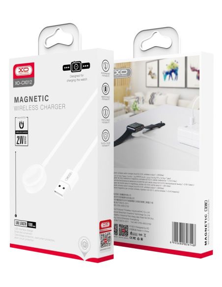 Chargeur Filaire pour Apple Watch 2W USB-A - Blanc