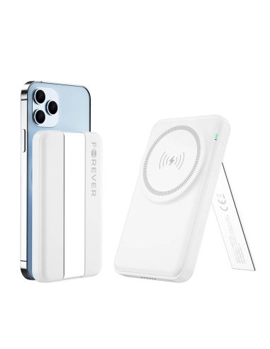 Station de Charge Magnétique Sans Fil 5-en-1 - Blanc