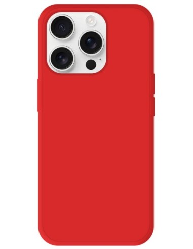 Coque en silicone Mat Rouge