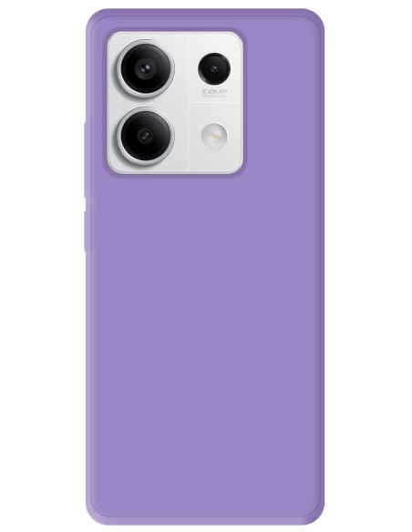 Coque en silicone Mat Xiaomi Redmi Note 13 5G - Violet