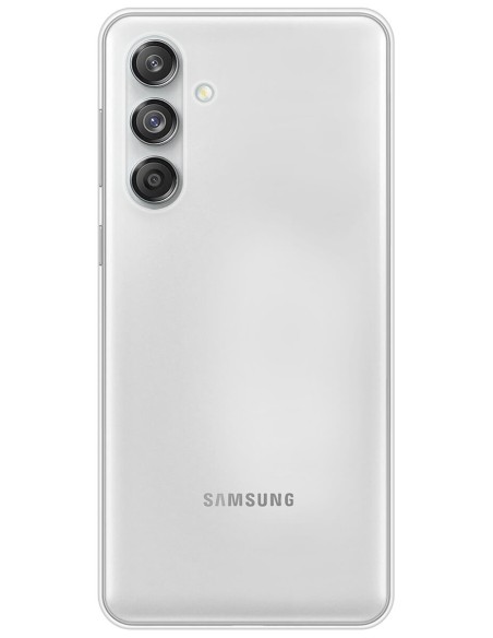 Coque en silicone transparent pour Samsung Galaxy M55 5G