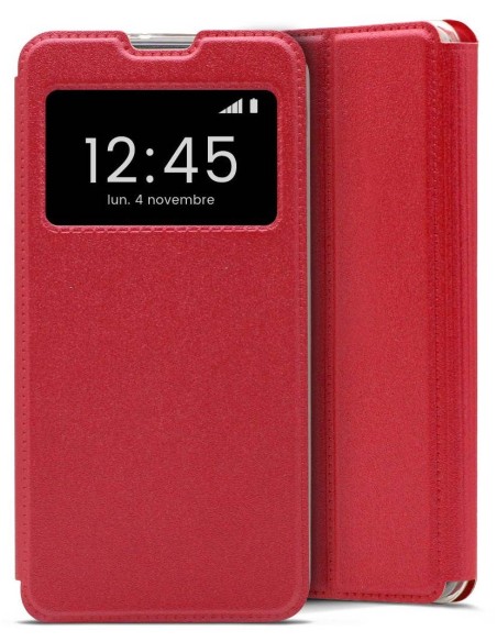 Etui Folio en Simili cuir pour Samsung Galaxy A55 5G - Rouge