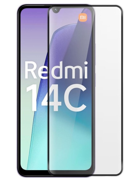 Film en Verre Trempé 4D pour Xiaomi Redmi 14C 4G - Noir