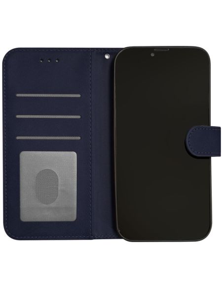 Etui languette en Simili cuir Bleu