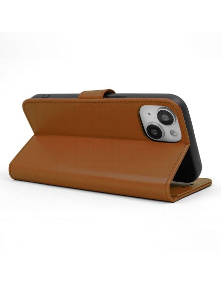 Etui languette en Simili cuir Camel