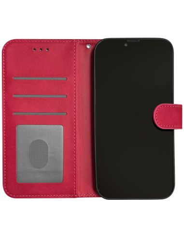 Etui languette en Simili cuir Rouge