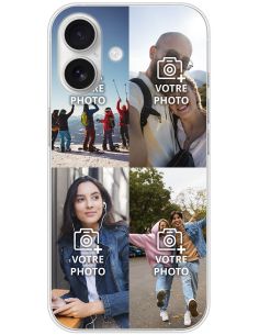 Coque personnalisable 4 photos