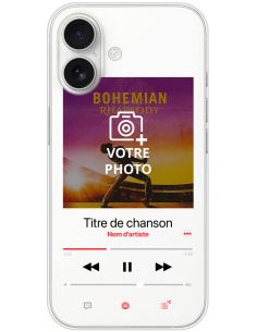 Coque personnalisable Apple Music