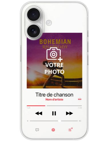 Coque personnalisable Apple Music