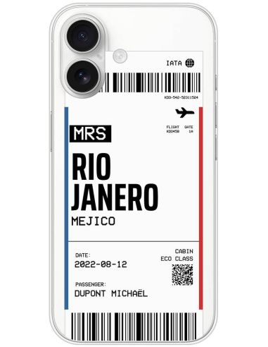 Coque personnalisable Billet d'avion