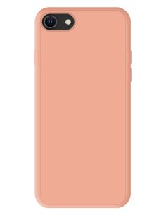 Coque en silicone gel mat Rose pale Mat pour [phone] | 1001coques.fr