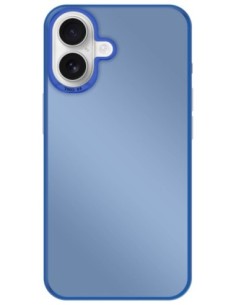 Coque So Cool effet métallisé Bleu