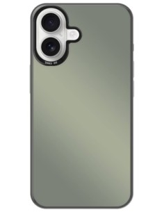 Coque So Cool effet métallisé Noir
