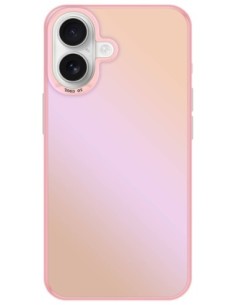 Coque So Cool effet métallisé Rose