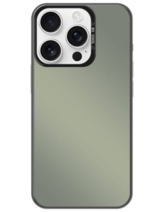 Coque So Cool effet métallisé Noir