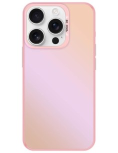 Coque So Cool effet métallisé Rose