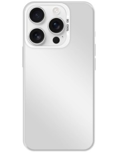 Coque So Cool effet métallisé Argent