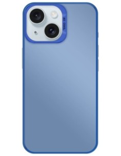 Coque So Cool effet métallisé Bleu