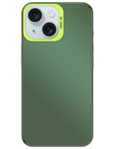 Coque So Cool effet métallisé Vert