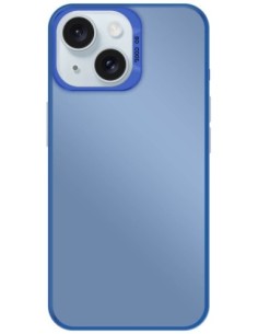 Coque So Cool effet métallisé Bleu