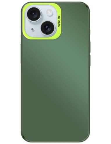 Coque So Cool effet métallisé Vert