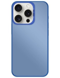 Coque So Cool effet métallisé Bleu