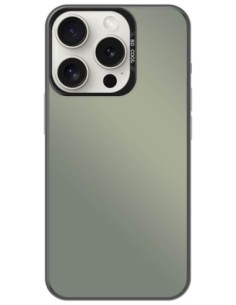 Coque So Cool effet métallisé Noir
