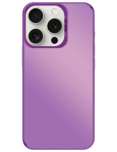 Coque So Cool effet métallisé Violet