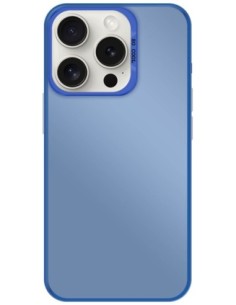 Coque So Cool effet métallisé Bleu