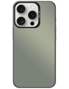 Coque So Cool effet métallisé Noir