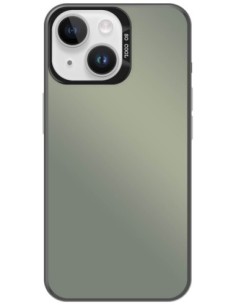 Coque So Cool effet métallisé Noir