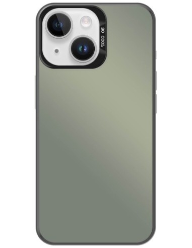 Coque So Cool effet métallisé Noir