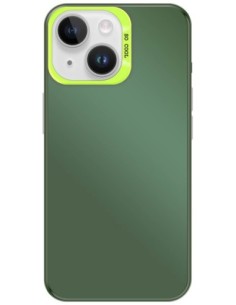 Coque So Cool effet métallisé Vert