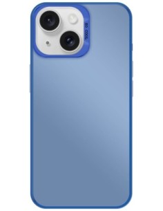 Coque So Cool effet métallisé Bleu