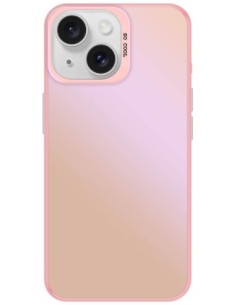 Coque So Cool effet métallisé Rose