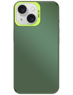 Coque So Cool effet métallisé Vert