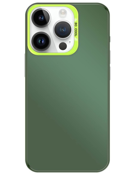 Coque So Cool effet métallisé Apple iPhone 14 Pro - Vert