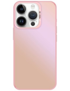 Coque So Cool effet métallisé Rose