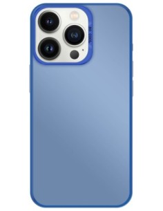 Coque So Cool effet métallisé Bleu
