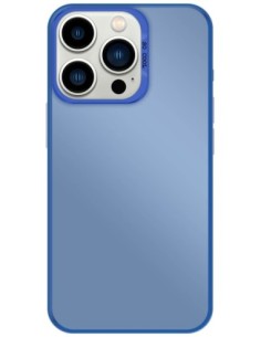 Coque So Cool effet métallisé Bleu