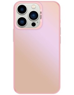 Coque So Cool effet métallisé Rose