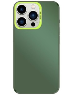 Coque So Cool effet métallisé Vert