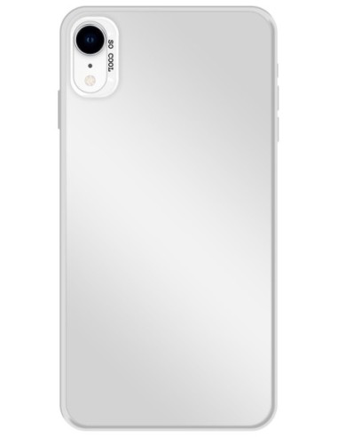 Coque So Cool effet métallisé Argent