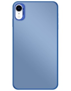 Coque So Cool effet métallisé Bleu