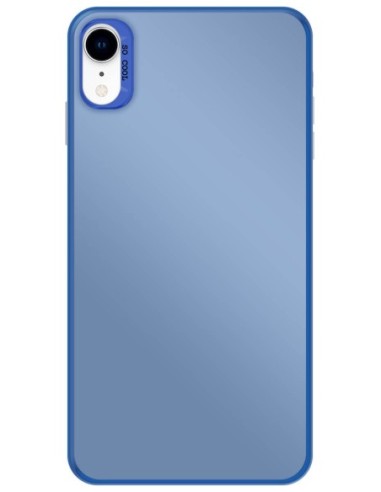 Coque So Cool effet métallisé Bleu