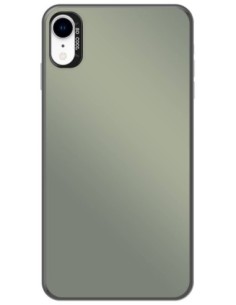 Coque So Cool effet métallisé Noir