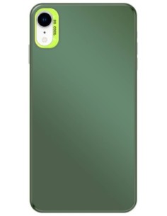 Coque So Cool effet métallisé Vert