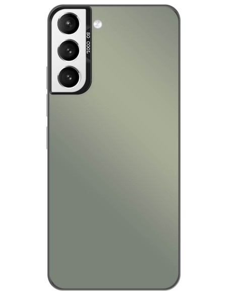 Coque So Cool effet métallisé Samsung Galaxy S21 Plus - Noir