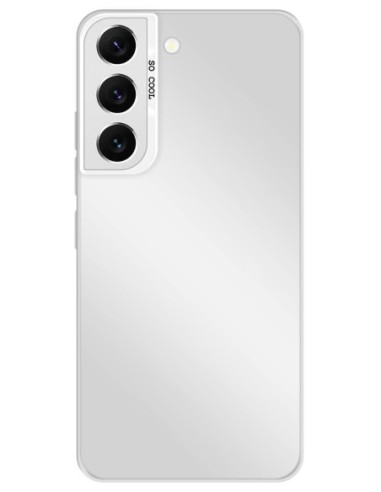 Coque So Cool effet métallisé Argent