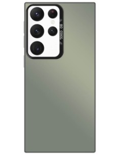 Coque So Cool effet métallisé Noir